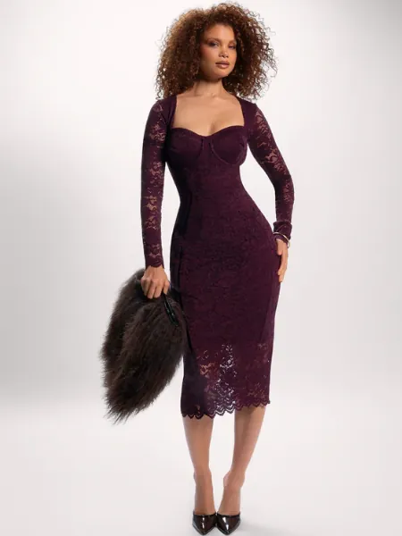 Long Sleeve Midi Dress